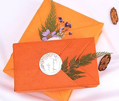 Orange Tissue Paper for Gift Wrapping Bags
